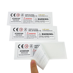 Factory high quality custom round logo color waterproof vinyl sticker - Product Image 6