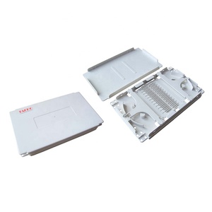 Plateau d'épissure en <span class=keywords><strong>fibre</strong></span> de 24 fibres plastique avec couvercle encliquetable - Product Image 1