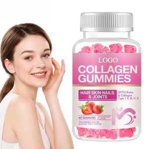 Produits de beauté de haute qualité personnalisables, gommes à la biotine avec collagène, multivitamines pour l'éclat de la peau, la force des cheveux, la santé des ongles - Product Image 4