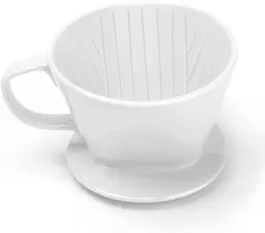Gotero de café de cerámica, taza de filtro de café de estilo de motor, gotero