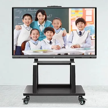 Hankchip 86 inç akıllı dijital ekran eğitim sınıf için elektronik ekran interaktif beyaz tahta