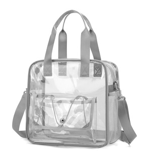 กระเป๋าเป้สะพายหลังผู้หญิงสไตล์เกาหลี ทำจากพีวีซีใส กันน้ำ กันเปื้อน เรียบง่าย ทันสมัย ใหม่ล่าสุด เหมาะสำหรับการเดินทางข้ามประเทศ - Product Image 5