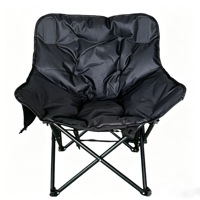 Chaise pliante d'extérieur moderne, confortable et rembourrée pour le dos, idéale pour le camping, la plage, les pique-niques, le jardin, le parc, la terrasse et les voyages