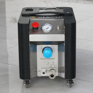 Machine de nettoyage portable à glace sèche CO2, purement aérodynamique, pour voiture, nettoyage par sablage de glace sèche, mobile - Product Image 2