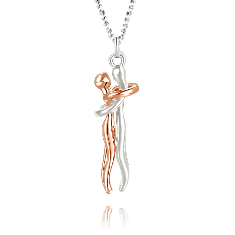 Oro rosa hug argento