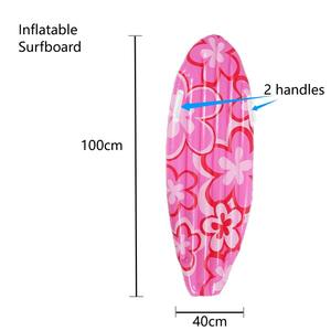 Flotador Inflable Ligero de PVC para Piscina con Diseño de Flores Rosas, 110x40cm, para Adultos - Product Image 2