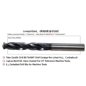 Foret en carbure Ttake Ta1047 avec revêtement nano pour machines-outils à tolérance H7 - Product Image 2
