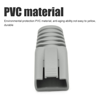 Conector Modular Cat6a/Cat7 de Alta Calidad COBTEL, Multicolor, con Cubierta de PVC RJ45