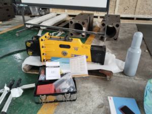 Disjoncteur hydraulique Sb 10 Type de boîte adapté aux mini pelles et bob Cat Skid Steer Loader avec 0.8-2.5 tonnes pour démolition Wor - Product Image 5