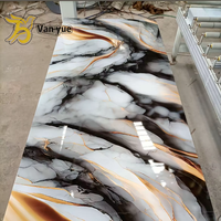 Marbre UV le moins cher, Piedra 1220*2440*3mm, écologique, adapté au salon