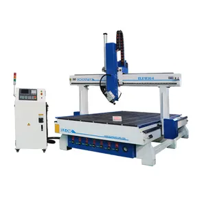 Elefante azul grande 1836 syntec 6mb controle 4 eixos cnc roteador venda no dubai