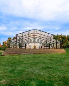 Tente de réception en PVC transparent imperméable avec structure en alliage d'aluminium robuste - pour mariage, fête, exposition - Product Image 3