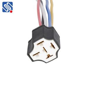 Meishuo <span class=keywords><strong>MSA</strong></span> 5 pines Relé de coche y motocicleta 5 cables para piezas de plástico para arnés de cables de enchufe de relé - Product Image 2