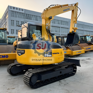 Komatsu Pc78 Excavadora usada Japón sobre orugas KOMATSU Pc78 Pc78Us <span class=keywords><strong>7</strong></span> Ton Komatsu usada Mini venta de excavadoras de segunda mano - Product Image 1