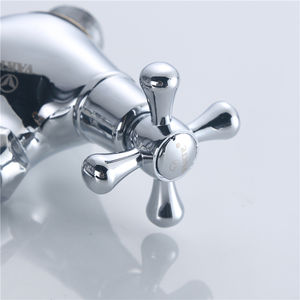 <span class=keywords><strong>ล้อ</strong></span>สองมือรูปแกะข้ามผสมปรับพื้นผิวก๊อกน้ำโครเมี่ยม - Product Image 4