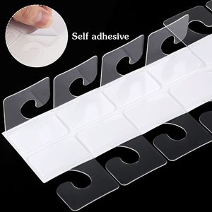 Rõ ràng móc treo Tab lỗ tròn tự dính treo Tab nhiệm vụ nặng nề dính dính treo thẻ cho màn hình bán lẻ - Product Image 4