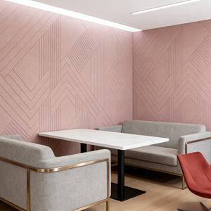 แผ่นอะคูสติก NUEVA Modern High NRC 0.85 เป็นมิตรกับสิ่งแวดล้อม สำหรับใช้ในสตูดิโอและโรงแรม ติดตั้งง่ายบนผนังและเพดาน - Product Image 4