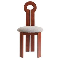 Tabouret BST avec pieds en bois, mobilier de maison de haute qualité, pouf rond en tissu à trois pieds, chaise de salle à manger ronde en bois