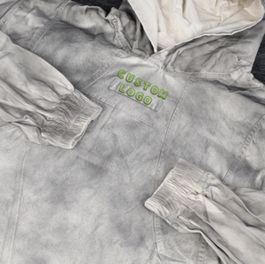 Sudadera con Capucha de Moda para Hombre, Bordada, con Cierre, Holgada, Informal, de Invierno, 100% Algodón, Ecológica, 450g, Gruesa - Product Image 4