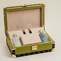 Boîte carrée rigide de luxe sur mesure, avec gaufrage UV, écologique, pour emballages cadeaux de parfums, de bijoux et de produits de beauté