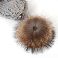 Bonnet d'hiver tricoté pour femme, couleur unie, décontracté, avec pompon, épais et chaud, 100% polyester, broderie machine, marque PINGRONG