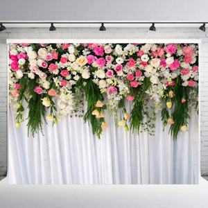 13 motivi 5x7 piedi muro di fiori in vinile amore schermo <span class=keywords><strong>sfondo</strong></span> <span class=keywords><strong>sfondo</strong></span> <span class=keywords><strong>sfondo</strong></span> per la fotografia - Product Image 1