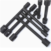 Clé à douille à chocs double tête robuste pour pneus, outil de démontage et de réparation de pneus à double extrémité, clé à douille pour pneus