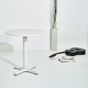 Tavolino Rotondo Moderno in Acciaio al Carbonio per Casa, Ideale per Negozi di Tè al Latte, Terrazze Esterne, Tavolo da Pranzo in Metallo - Product Image 6