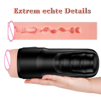 Mainan Seks XISE untuk Pria, Vibrator Silikon Setengah Badan, Masturbasi Dewasa, Peningkat Realistis Pria, Penis Buatan