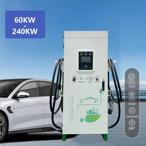 <span class=keywords><strong>Prix</strong></span> direct usine Nouvelle station <span class=keywords><strong>de</strong></span> charge DC commerciale 60KW 120KW 180KW 240KW pour la fabrication Double pistolet IP54 - Product Image 1