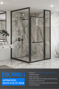 Unité de salle de bain préfabriquée moderne sans cadre avec <span class=keywords><strong>douche</strong></span> coulissante pour hôtel, dotée de verre trempé et d'une <span class=keywords><strong>baignoire</strong></span>-<span class=keywords><strong>douche</strong></span> pour petits espaces - Product Image 2