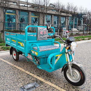 Tricycle électrique de fret à trois portes à haute performance, 70 km d'autonomie, carrosserie ouverte, charge utile lourde de plus de 400 kg, >1000 W, conçu pour un fonctionnement fluide et efficace - Product Image 5