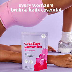 Gummies naturelles sans sucre pour femmes adultes, probiotiques, antioxydants, créatine, OEM/ODM, 36 unités, personnalisables - Product Image 3