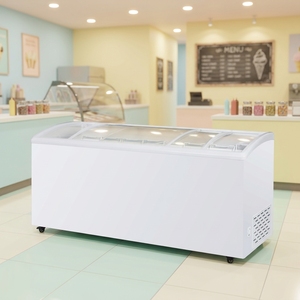 <span class=keywords><strong>Congelatore</strong></span> Commerciale per Gelati XMING con Porta Scorrevole in Vetro, Freezer Profondo per Distributori e Marchi di Gelato con Certificazioni CE/ETL/NSF - Product Image 3