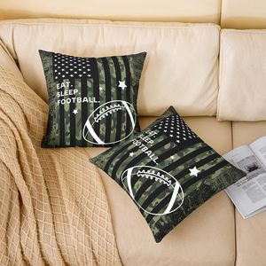 Housse de coussin moderne et artistique, château arc-en-ciel et arbre fané, taie d'oreiller en lin, adaptée à la décoration de la maison - Product Image 3