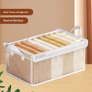 Sac <span class=keywords><strong>de</strong></span> rangement pliable grande capacité en PVC imperméable pour vêtements, couettes, couvertures et literie, idéal pour le voyage et le rangement dans le salon - Product Image 2