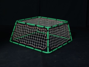 Équipement d'entraînement individuel et collectif portable <span class=keywords><strong>en</strong></span> <span class=keywords><strong>fer</strong></span> vert pour le football, le golf, le baseball, le hockey - Filet/Portillon <span class=keywords><strong>de</strong></span> rebond RB10044 - Product Image 2