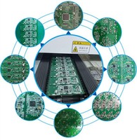 Penjualan terlaris 4 zona bebas timbal mesin solder aliran udara panas Oven listrik untuk lini produksi SMT instrumentasi otomatis
