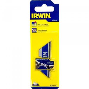 Irwin-ใบมีดสี่เหลี่ยมคางหมูสีน้ำเงินแบบสองโลหะ10504243 (หลายแพ็ค)-มีดและเครื่องตัด05706915942439 EAN - Product Image 2