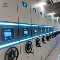 Étagères compactantes à verrouillage électronique RFID à installation rapide pour un déploiement et une mise en place rapides avec un cadre en acier renforcé haute résistance