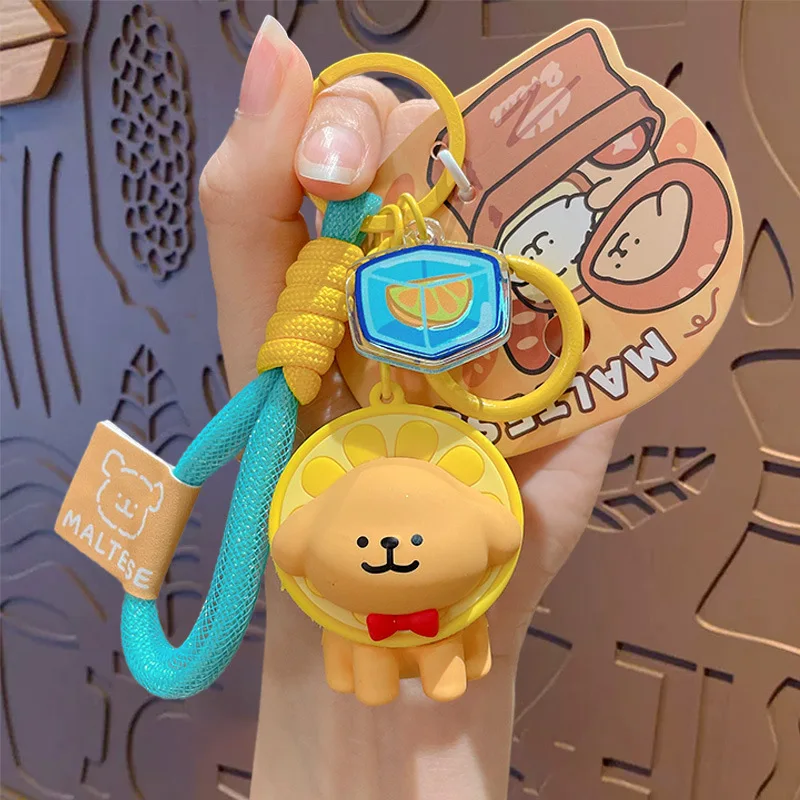 Couvre-chef amusant en forme de fruit pour chiot, sac orange-opp, emballage indépendant