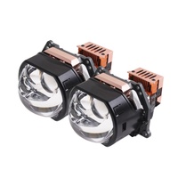 Nouveau projecteur carré Bi LED LK12 Max 76W, faisceau haut/bas, 6000K blanc froid, phare de voiture en aluminium, étanche, 23000 lumens