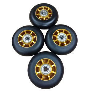 Ruote in PU di Alta Qualità 74A 76A 78A 80A 82A 85A 88A 90A con Diverse Durezze, 64MM per Pattini in Linea o Ruote per Mobili - Product Image 6