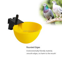 YYC Cage à oiseaux tasse poulet eau tasses automatique volaille buveur tasse pour Pigeon oiseau poulet