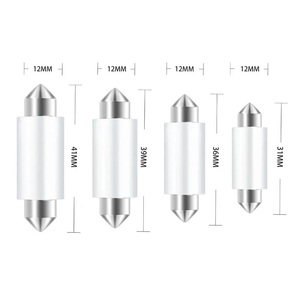 Lampe d'intérieur de <span class=keywords><strong>voiture</strong></span> C5w 31 mm 36mm 39mm 41mm <span class=keywords><strong>Plafonnier</strong></span> de <span class=keywords><strong>voiture</strong></span> Lampe de lecture de <span class=keywords><strong>voiture</strong></span> <span class=keywords><strong>Led</strong></span> Canbus Festoon Bulbs 12v Accessoires de véhicule - Product Image 2