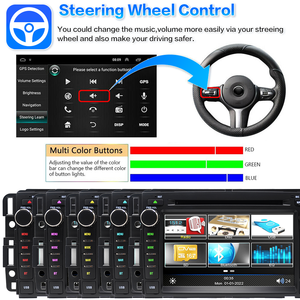 Radio para Auto Chevrolet Silverado 2007-2013, Pantalla Táctil QLED <span class=keywords><strong>Android</strong></span> de 7 Pulgadas, 4G 64G, CarPlay Inalámbrico, <span class=keywords><strong>Android</strong></span> Auto - Product Image 4