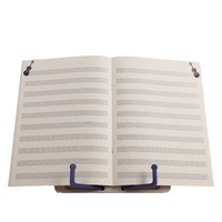 Support de musique pliable portable pour bureau, support de lecture multifonctionnel, support de partitions de piano, support de tablette IPAD, modèle GQ0405