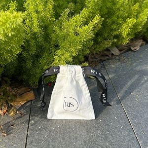 Petite pochette personnalisable à 100% avec ruban imprimé, pochette en coton écologique - Product Image 5