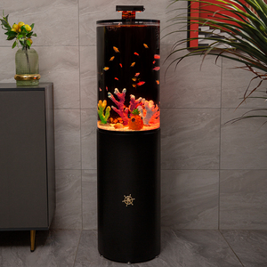 Premium luxe <span class=keywords><strong>aquarium</strong></span> van acryl & kunststof, achthoekig, 50 liter, met afstandsbediening voor thuis. - Product Image 3