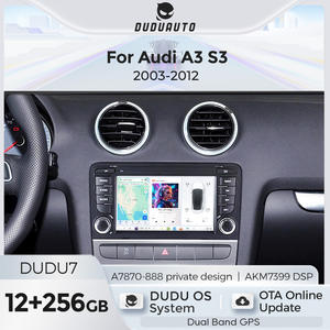 نظام صوتي ذكي للسيارة DUDUAUTO DUDU7، مشغل وسائط متعددة للسيارة مع أزرار لسيارات أودي A3 <span class=keywords><strong>2</strong></span> 8P S32 RS3 من 2003 إلى 2013 - Product Image 2